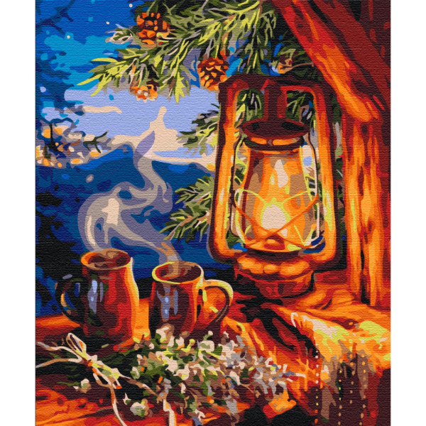 Картина за номерами "Казковий ліхтар" BS32629, 40х50 см