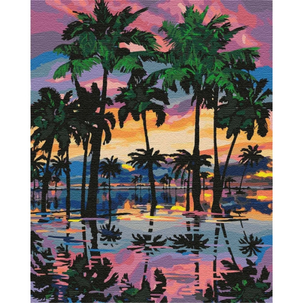 Картина за номерами. "Південна романтика" 40 * 50см KHO2289