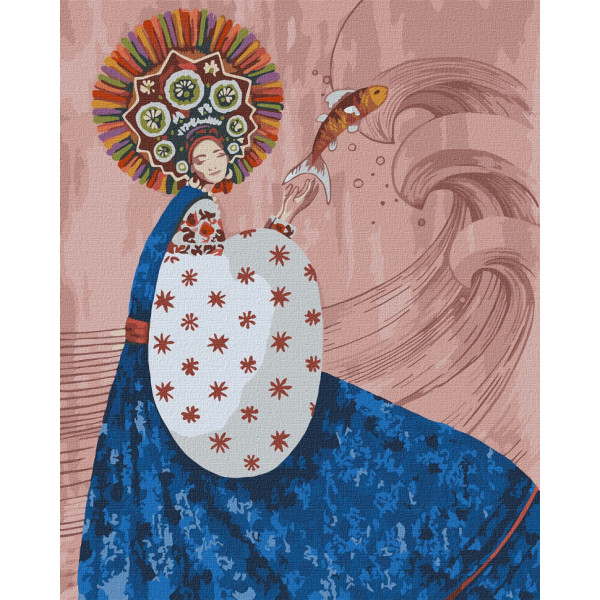 Картина по номерам "За волнами ©Гайдамака Оля" Идейка KHO5054 40х50см