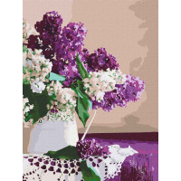 Картина за номерами "Ранок кольору бузку ©Ira Volkova" Ідейка KHO3173 30х40 см