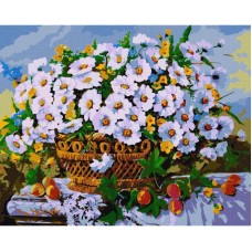 Картина за номерами "Літні квіти" ©Олександр Закусилов Ідейка KHO3118 40х50 см