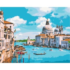Картина по номерам "Солнечная Венеция" BS53247  Brushme 40х50 см