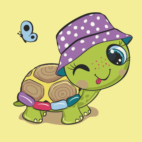 Картина за номерами "Черепашка" Art Craft 15090-AC 30х30 см