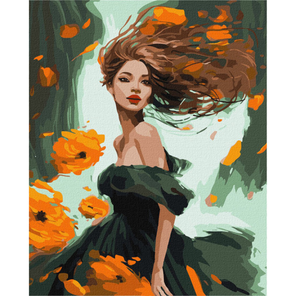 Картина по номерам "Вихрь эмоций" KHO8336 40х50см