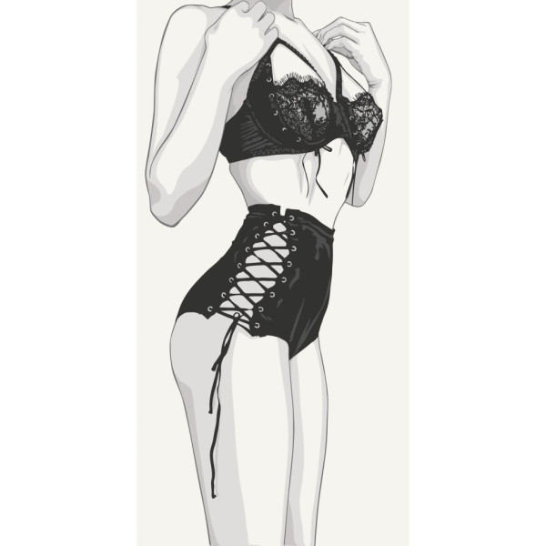 Картина по номерам "Откровенный лук" 10109-AC 40x80 см