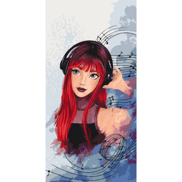 Картина по номерам "Моя мелодия" ©DESHKO.NATASHA 10125-AC 40x80 см