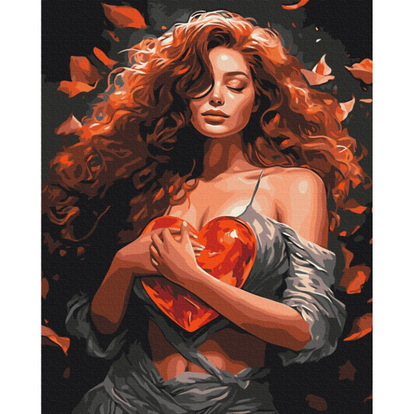 Картина за номерами "Берегиня кохання" BS53883, 40x50 см