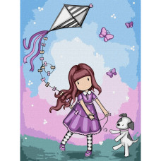 Картина за номерами "Don’t Fly Away Santoro Gorjuss Collection" KHO8585, 30х40 см