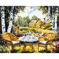 Картина по номерам "Дача мечты" ©art_selena_ua KHO6378, 40х50 см