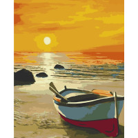 Картина по номерам "Закат солнца" 504023-NC 40x50 см