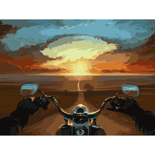 Картина за номерами. Art Craft "Дорога свободи" 40 * 50 см 10510-AC