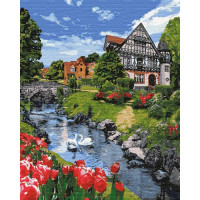 Картина за номерами. "Чарівний пейзаж" 40 * 50см KHO2290