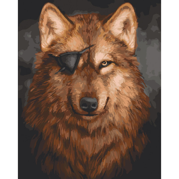 Картина по номерам. Art Craft "Вервольф" 40х50 см 11645-AC