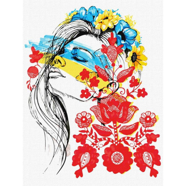 Картина за номерами "Молодість" ©fashionillustration_tania Ідейка KHO4988 30х40 см