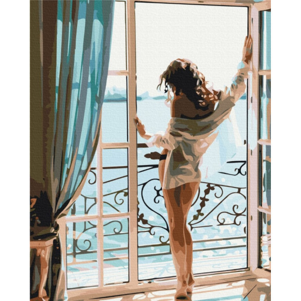 Картина за номерами "Звабливий ранок" BS51673, 40х50 см