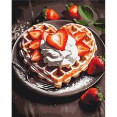 Картина по номерам "Сладкий десерт" BS53878, 40х50 см