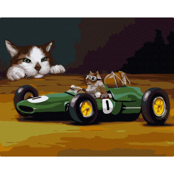 Картина за номерами "Гонки" © Lucia Heffernan BS53478, 40х50см