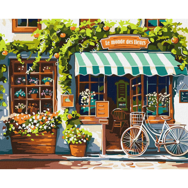 Картина по номерам "Мир цветов" KHO3650 40х50 см