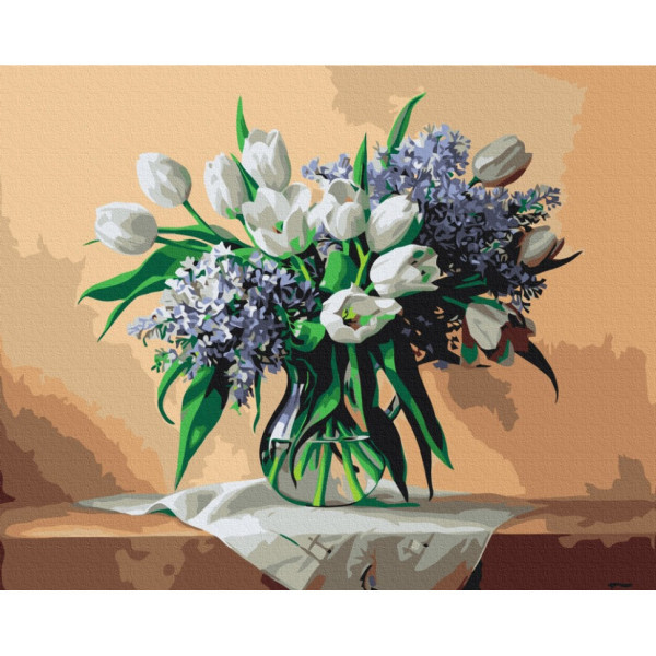 Картина за номерами  "Аромат весни" BS51905, 40x50 см