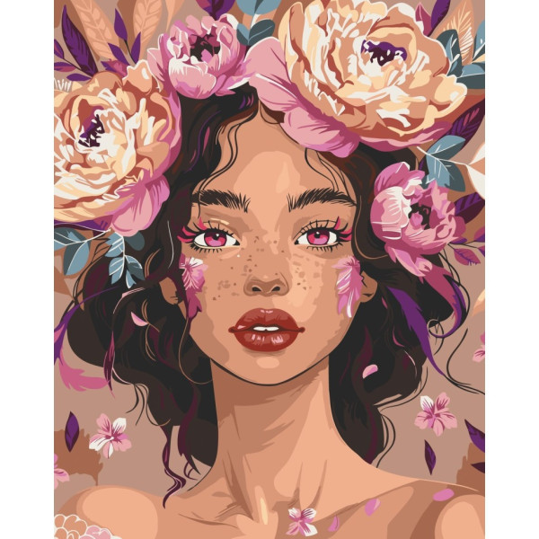 Картина по номерам "Целованная солнцем" 10137-AC 40х50 см