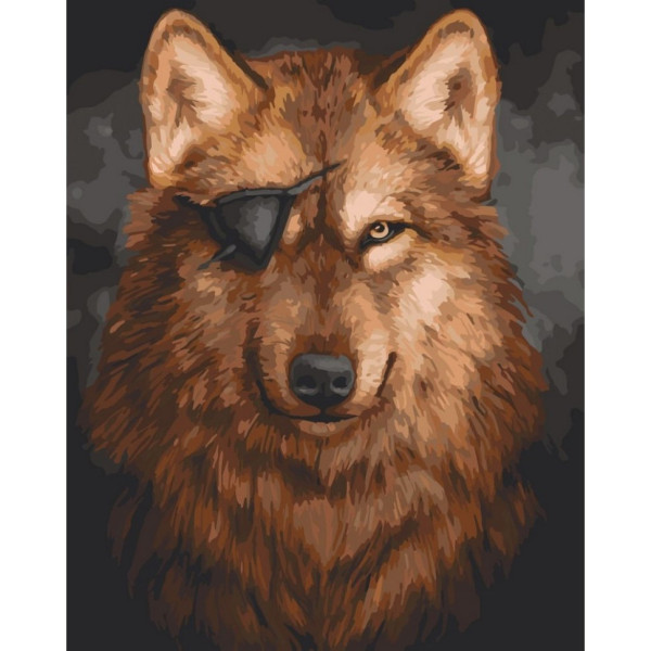 Набір картин за номерами 2 в 1 "Вервольф" 40х50 11645- AC та "Вибух Фаетона" 40х50 10552-AC