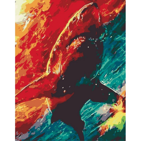 Набір картин за номерами 2 в 1 "Втілення страху" 40х50 11504-AC та "Гармонія з природою" 40х50 10537-AC