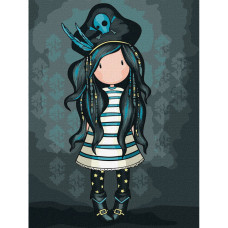 Картина по номерам "Black Pearl Santoro Gorjuss Collection" KHO8679, 30х40 см