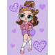 Картина за номерами "L.O.L. Surprise! Tweens Fancy Gurl" KHO6284, 30х40 см