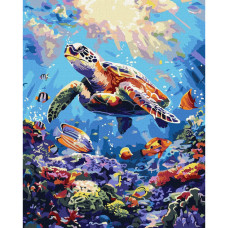 Картина по номерам "Морское спокойствие" ©art_selena_ua KHO6660, 40х50см