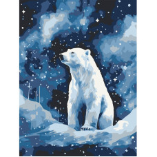 Картина по номерам "Полярный медведь" 11698-AC 30х40 см