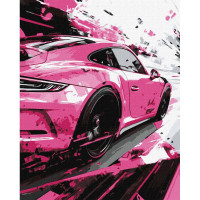 Картина по номерам "Розовый стиль" ©art_selena_ua KHO5156, 40х50 см