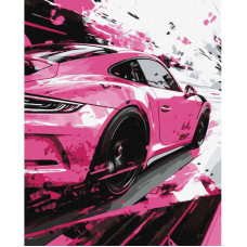 Картина по номерам "Розовый стиль" ©art_selena_ua KHO5156, 40х50 см