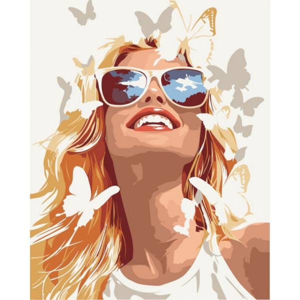 Картина по номерам "Улыбка" 10151-AC 40x50 см