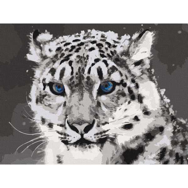 Картина по номерам. Art Craft "Синеглазый ирбис" 40*50 см 11609-AC