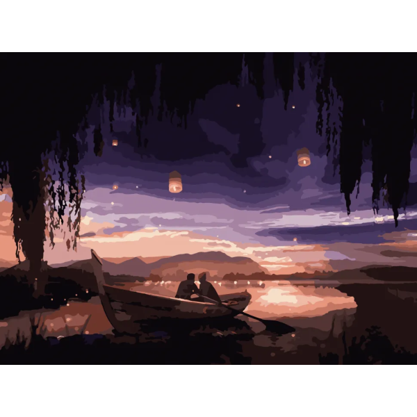 Картина по номерам. Art Craft "Влюбленные под небом" 40*50 см 10213-AC