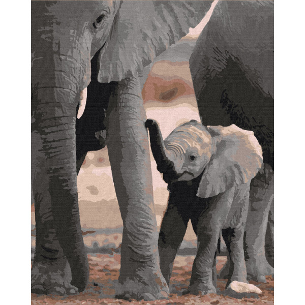 Картина за номерами. Art Craft "Майбутній гігант" 40 * 50 см 11614-AC