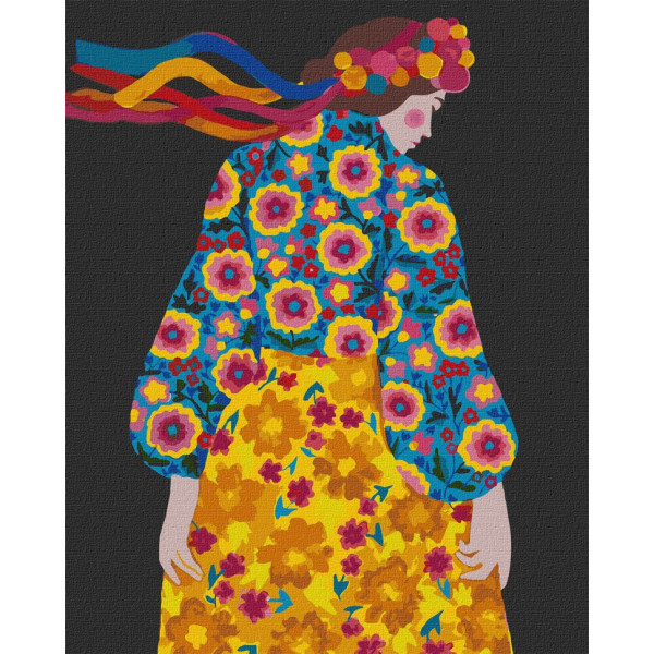 Картина по номерам "Наряд на день победы" Идейка KHO4922 40х50см