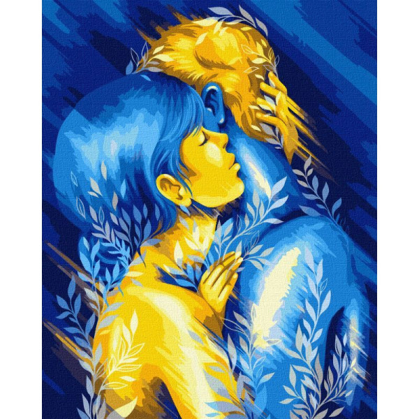 Картина по номерам "Непобедимая любовь" ©pollypop92 Идейка KHO2588 40х50 см