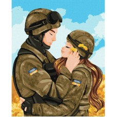 Картина за номерами "Кохання переможе" ©krizhanskaya Ідейка KHO2614 40х50 см