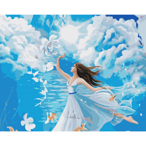 Картина за номерами "Хвиля ніжності" © Anna Steshenko Brushme BS53566 40х50 см