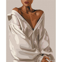 Картина за номерами "Елегантна спокуса" BS53680, 40х50 см