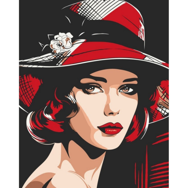 Набор картин по номерам 2 в 1 "Изящество и стиль" 40х50 10095-AC и "Вишневая жара" 40х50 12117-AC