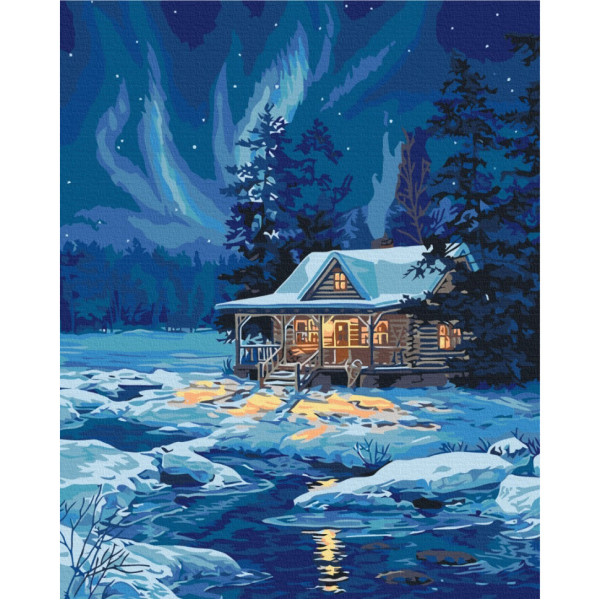 Картина за номерами "Полярне сайво" BS7415, 40х50 см