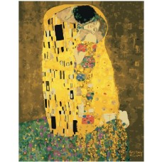 Картина за номерами. Brushme "« Поцілунок »Густава Клімта" GX21783, 40х50 см