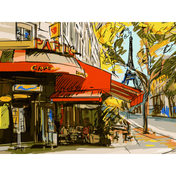 Картина за номерами. Art Craft "Мальовничий Париж" 40 * 50 см 11209-AC