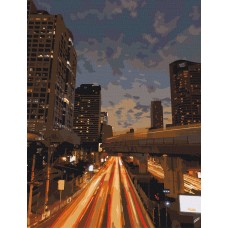 Картина по номерам. Art Craft "Ночной Бангкок" 40*50 см 11213-AC