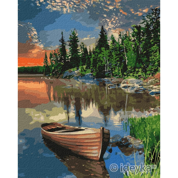 Картина по номерам. Идейка "Уютное место" 40х50 см KHO2296