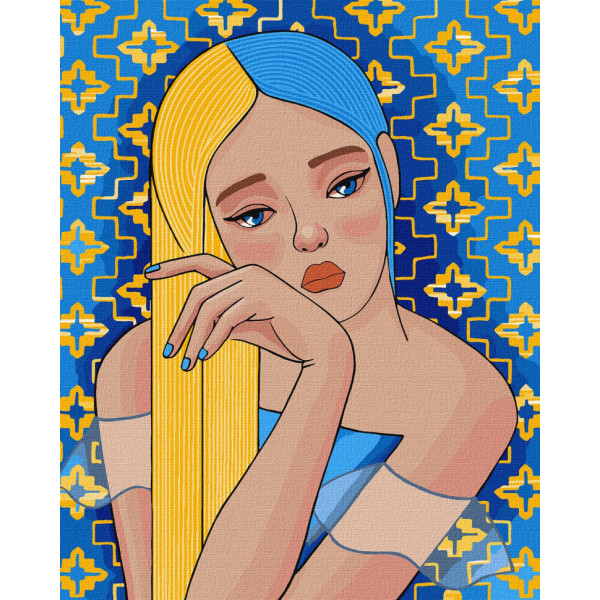 Картина по номерам "Непреклонная ©mosyakart" Идейка KHO4908 40х50 см