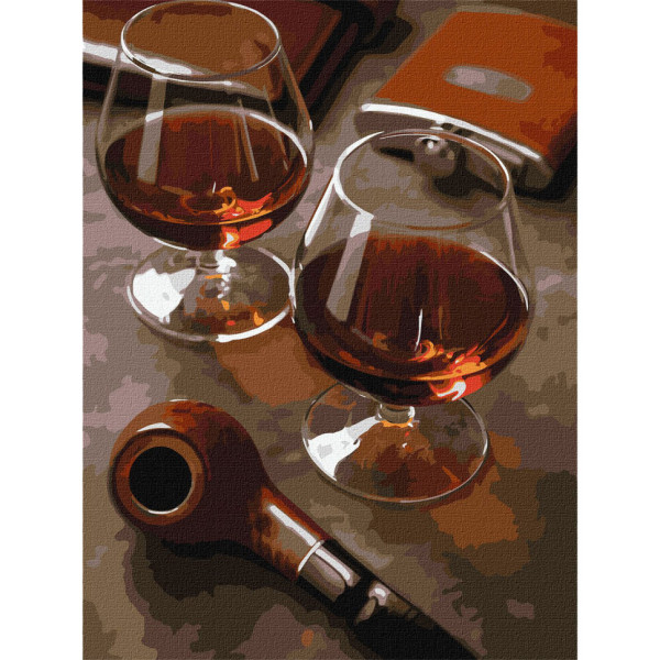 Картина по номерам "Терпкий привкус" Идейка KHO5639 30х40см