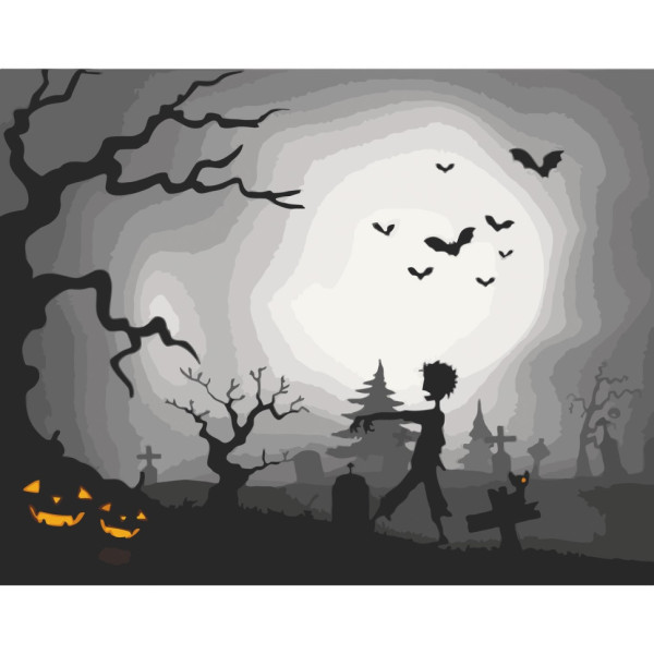 Картина за номерами "Гроші чи смерть" Art Craft 16010-AC 40х50 см